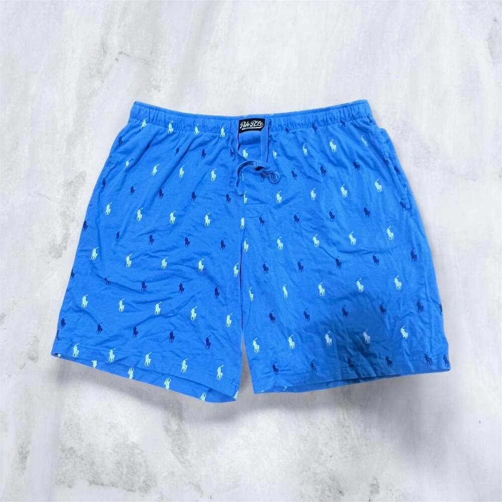 Polo Ralph Lauren Men's All Over Pony Print Sleep Shorts